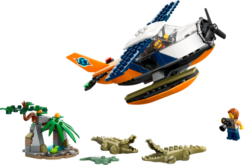LEGO® City Orman Kaşifinin Deniz Uçağı Oyuncak Seti 60425