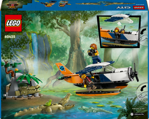 LEGO® City Orman Kaşifinin Deniz Uçağı Oyuncak Seti 60425