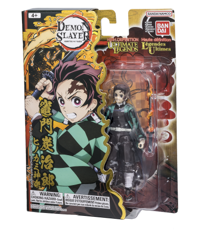 13 cm Demon Slayer Tanjiro Hinokami Kagura Figür - Ultimate Legends HD Serisi