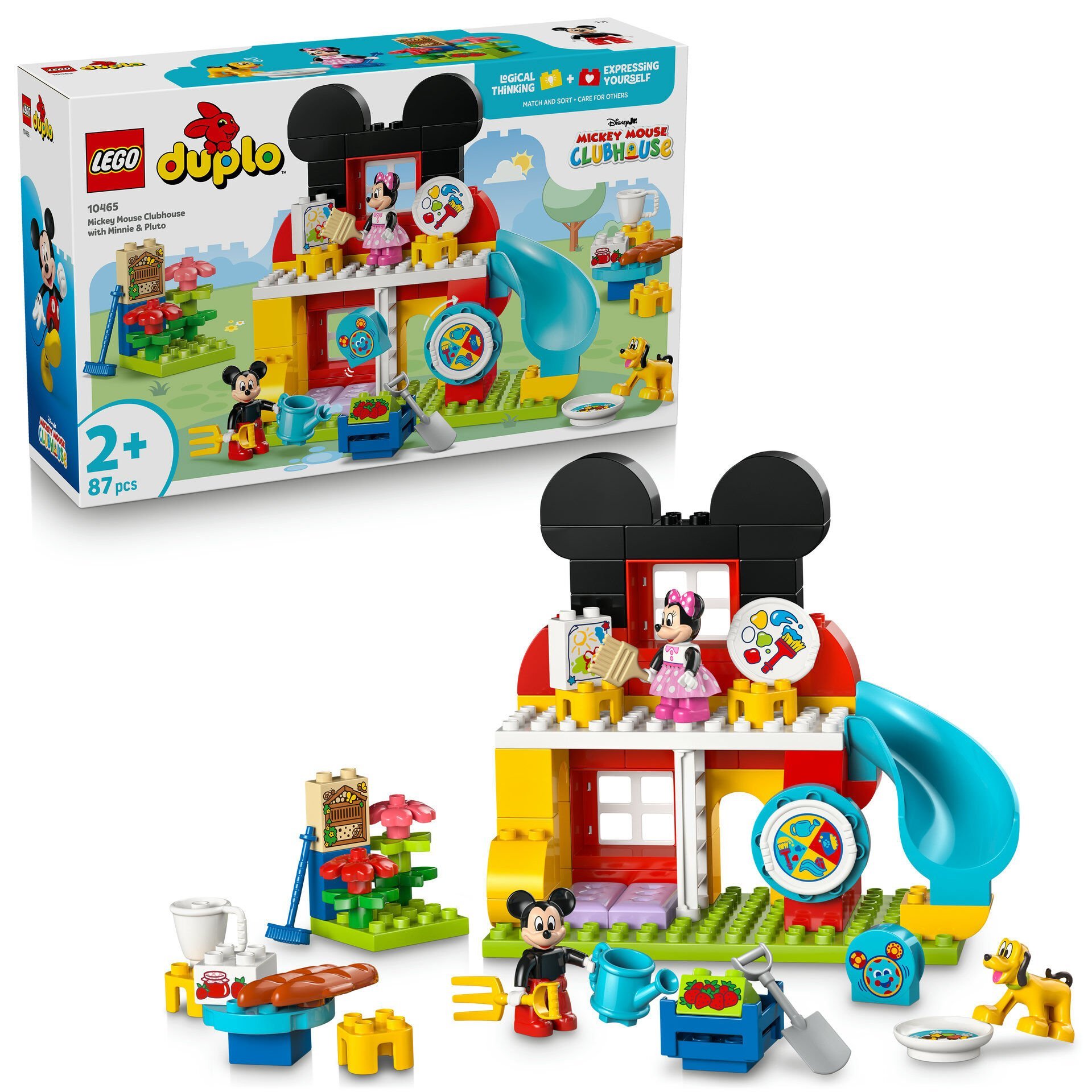 LEGO® DUPLO® │Disney Minnie, Pluto ve Mickey’nin Kulüp Evi 10465
