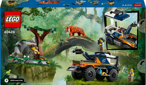 LEGO® City Orman Kaşifinin Arazi Kamyonu Oyuncağı 60426