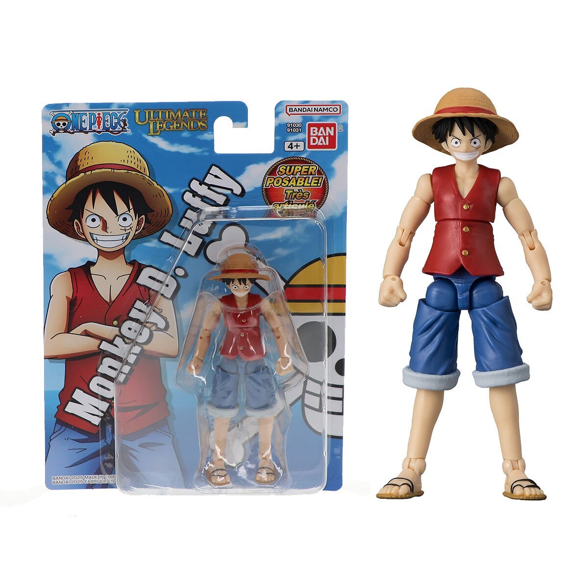 13 cm One Piece Luffy Figür - Ultimate Legends Serisi