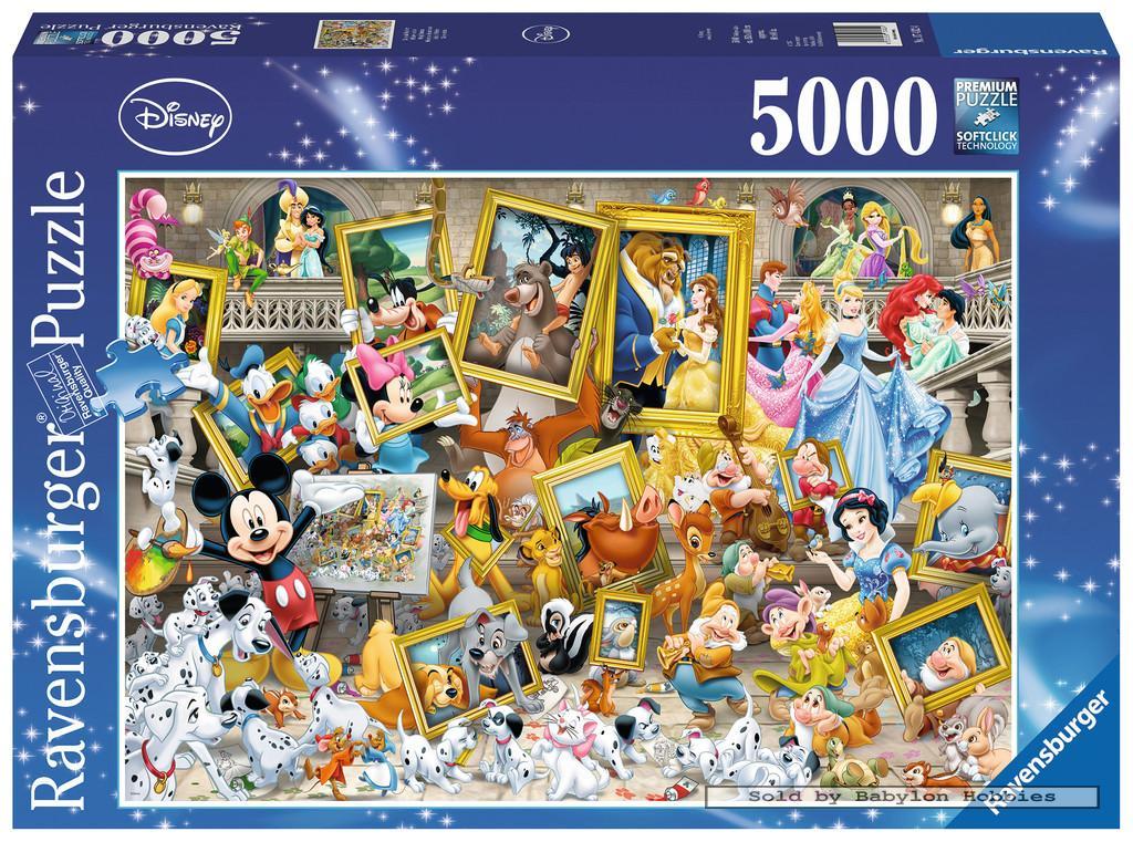 Ravensburger 5000 Parçalı Puzzle WD Mickey Artist