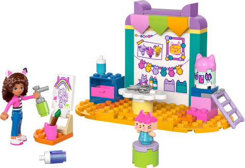 LEGO® 4+ Gabby’s Dollhouse Karton Yavru Kedi ile El Sanatları 10795