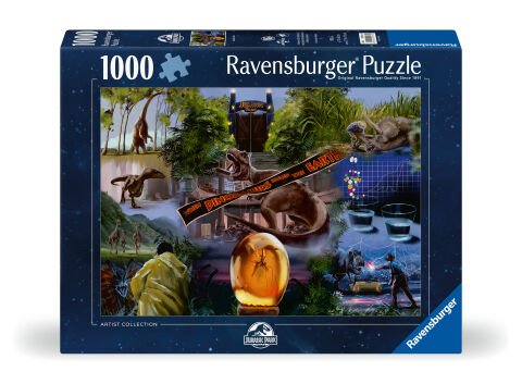 1000 Parça Puzzlezle Jurassic Park