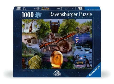 1000 Parça Puzzlezle Jurassic Park