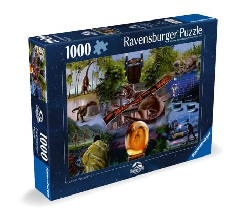 1000 Parça Puzzlezle Jurassic Park