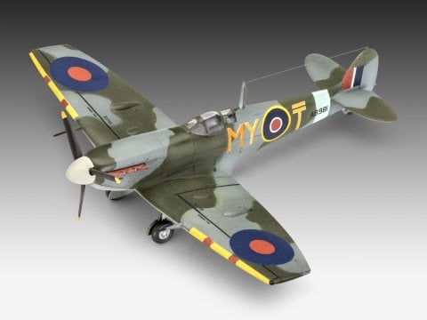 Model Set Combat Set Bf109G-10 & Spitfire Mk.V