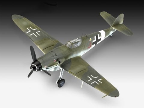 Model Set Combat Set Bf109G-10 & Spitfire Mk.V
