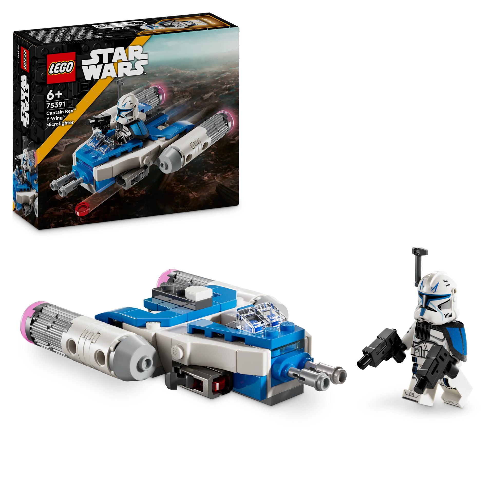 LEGO® Star Wars™ Yüzbaşı Rex™ Y-Wing™ Mikro Savaşçı Seti 75391