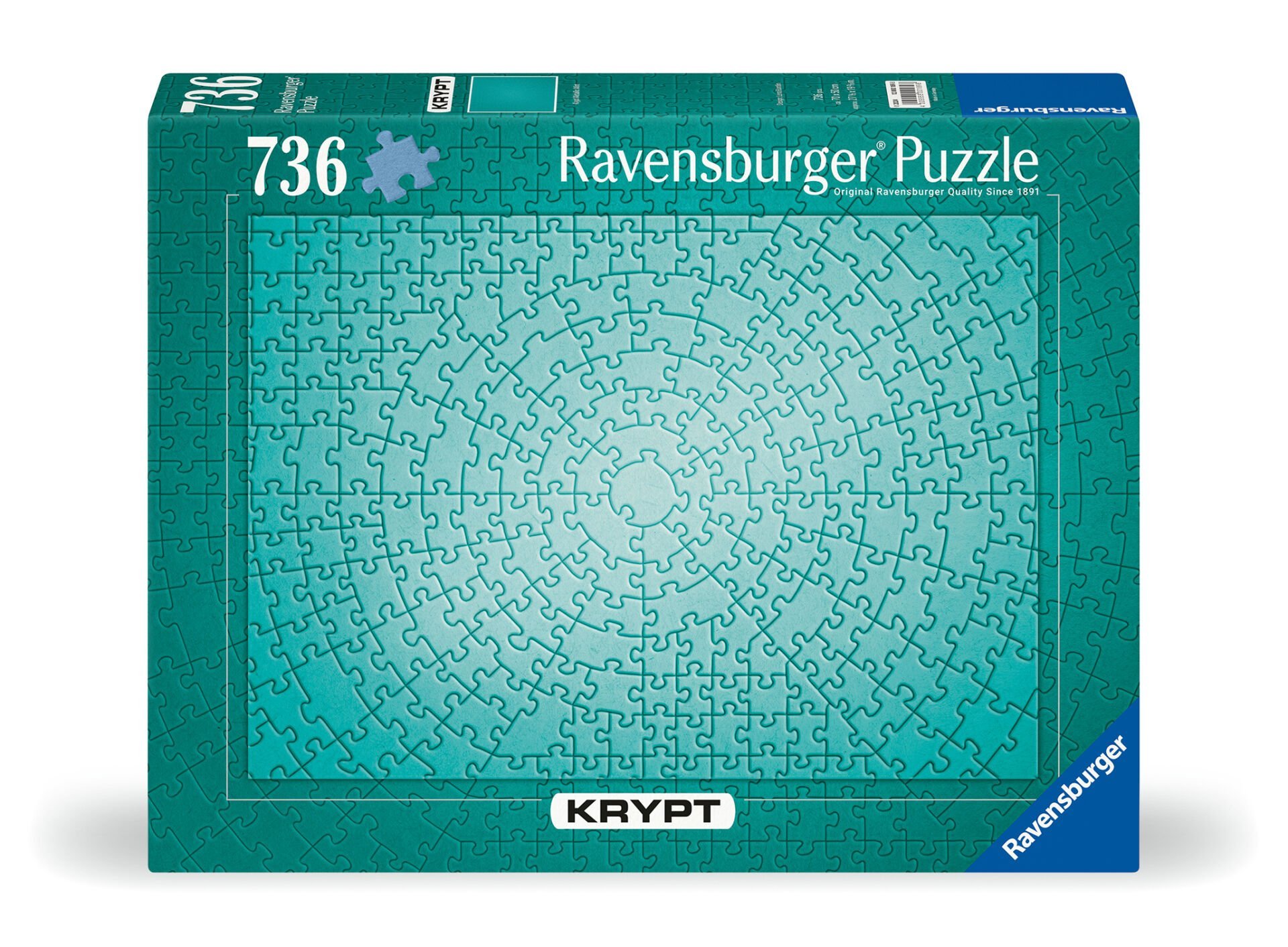 736 Parça Puzzle Krypt Metalik Mint