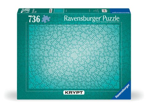 736p Puzzle Krypt Metalik Mint