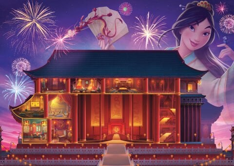 1000 Parça Puzzle Disney Şatoları: Mulan