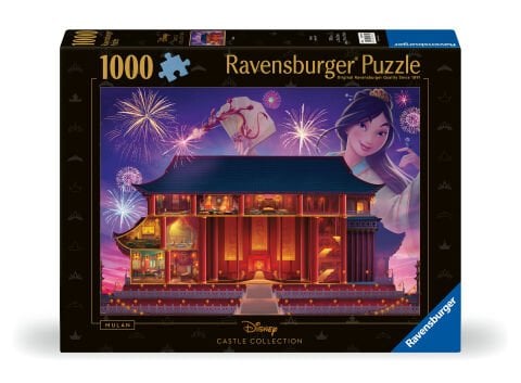 1000 Parça Puzzle Disney Şatoları: Mulan