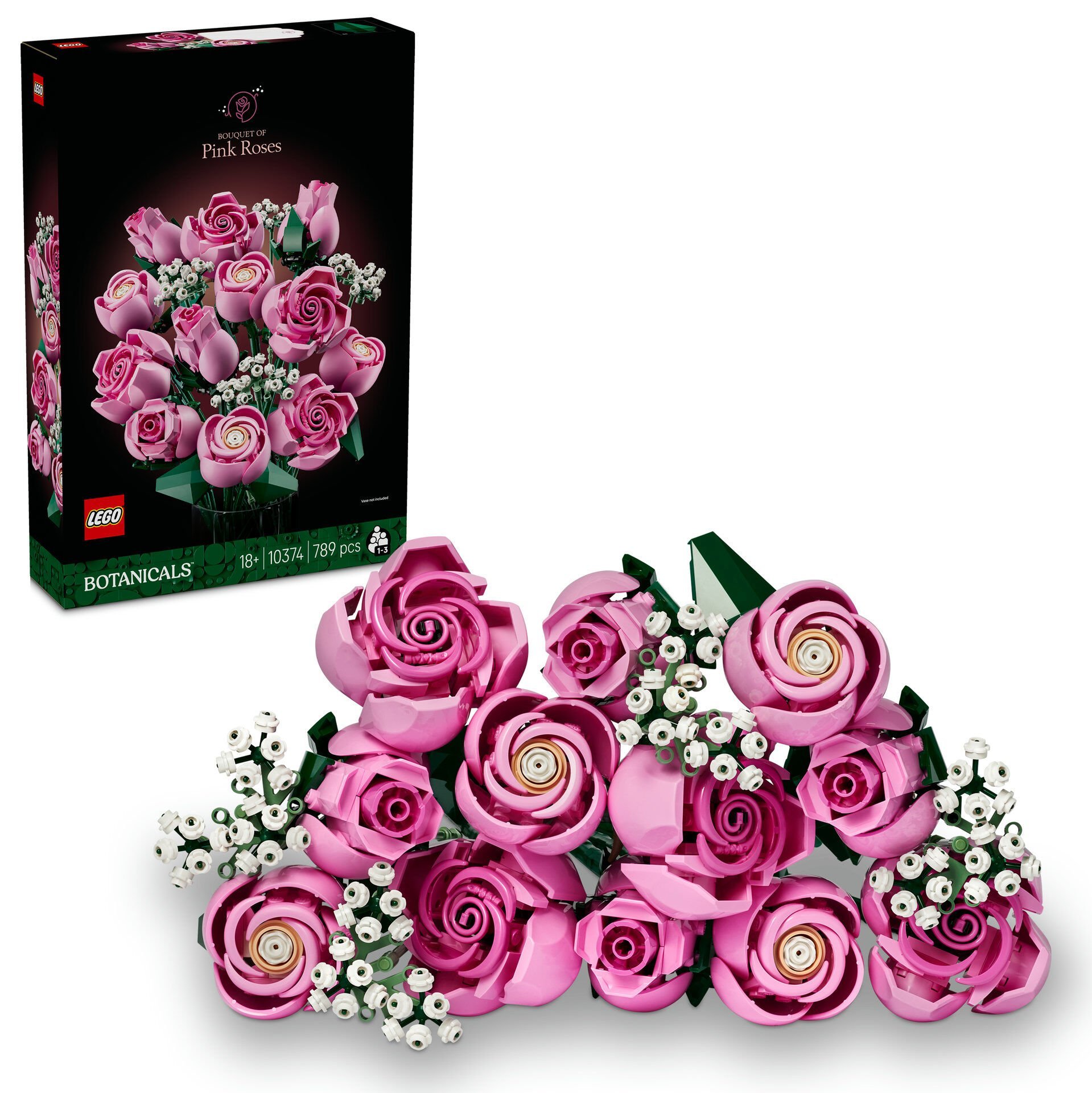 LEGO Botanicals Pembe Gül Buketi 10374