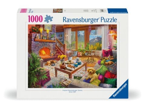 1000 Parça Puzzle Huzurlu Oturma Odası