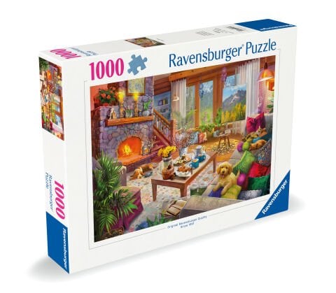 1000 Parça Puzzle Huzurlu Oturma Odası