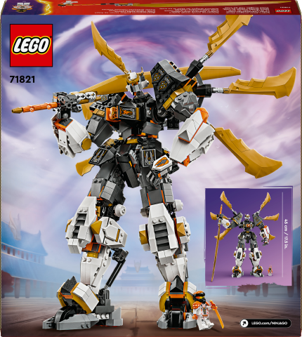 LEGO® NINJAGO® Cole’un Titan Ejderha Robotu Macera Oyuncağı 71821