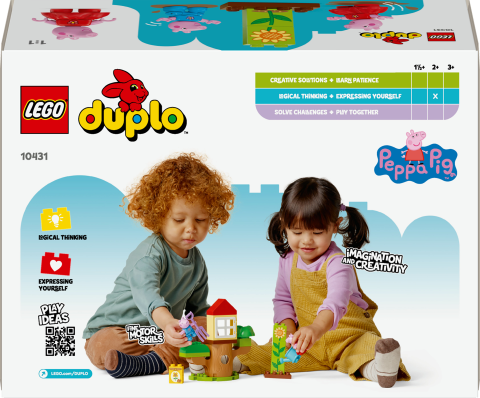 LEGO® DUPLO® Peppa Pig Bahçe ve Ağaç Ev Oyuncağı 10431
