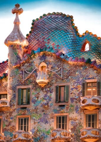 1000 Parça Puzzle Casa Batlló, Barselona