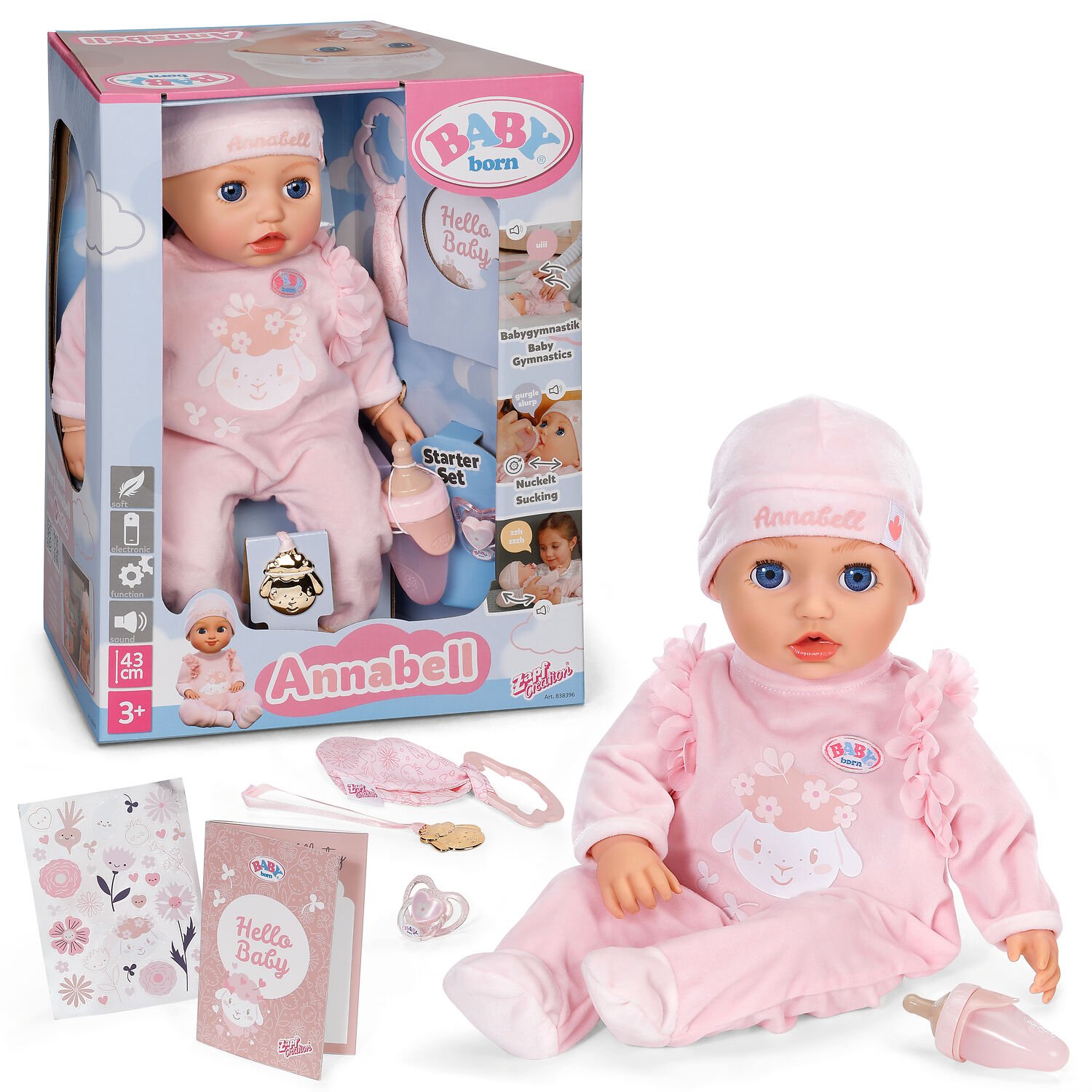 Baby born 43cm Annabell Bebeği