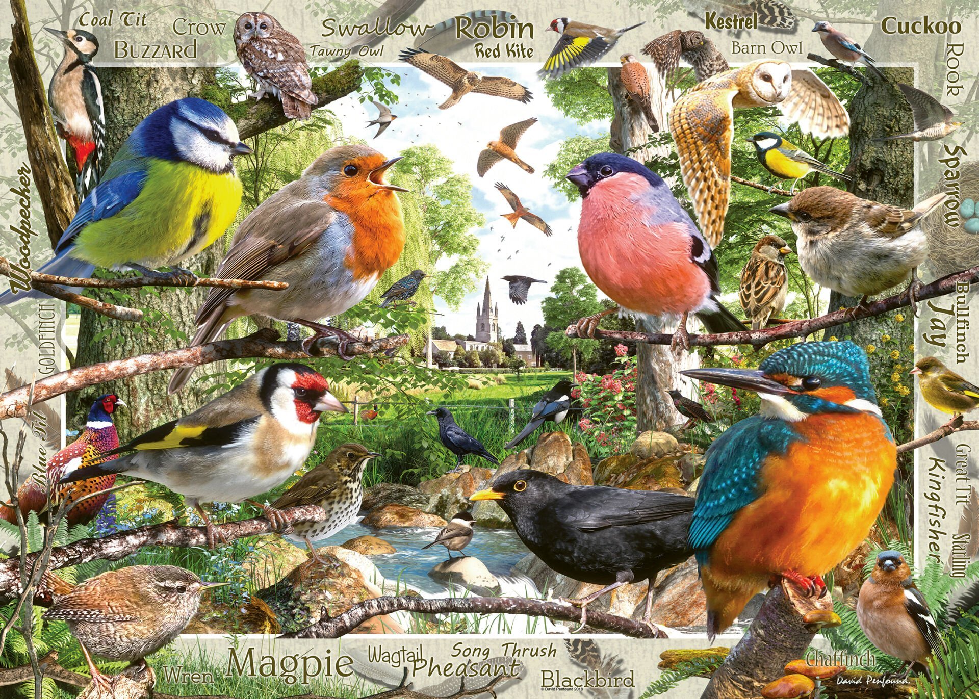 1000p Puzzle Tüylü Dostlar