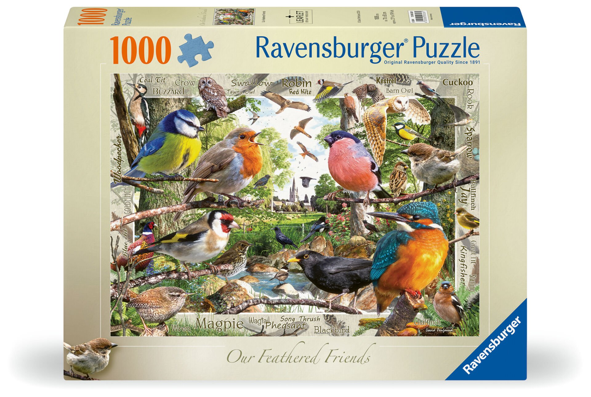 1000 Parça Puzzle Tüylü Dostlar