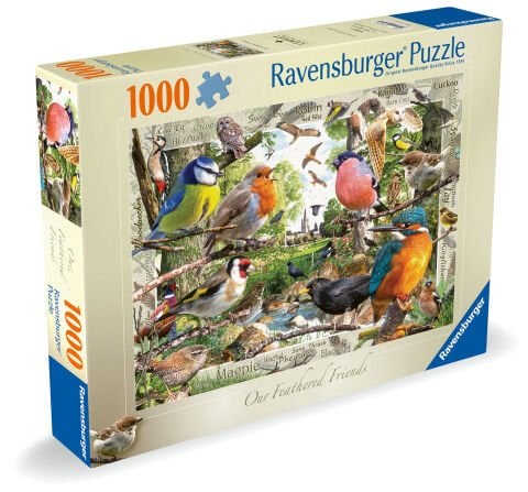 1000 Parça Puzzle Tüylü Dostlar