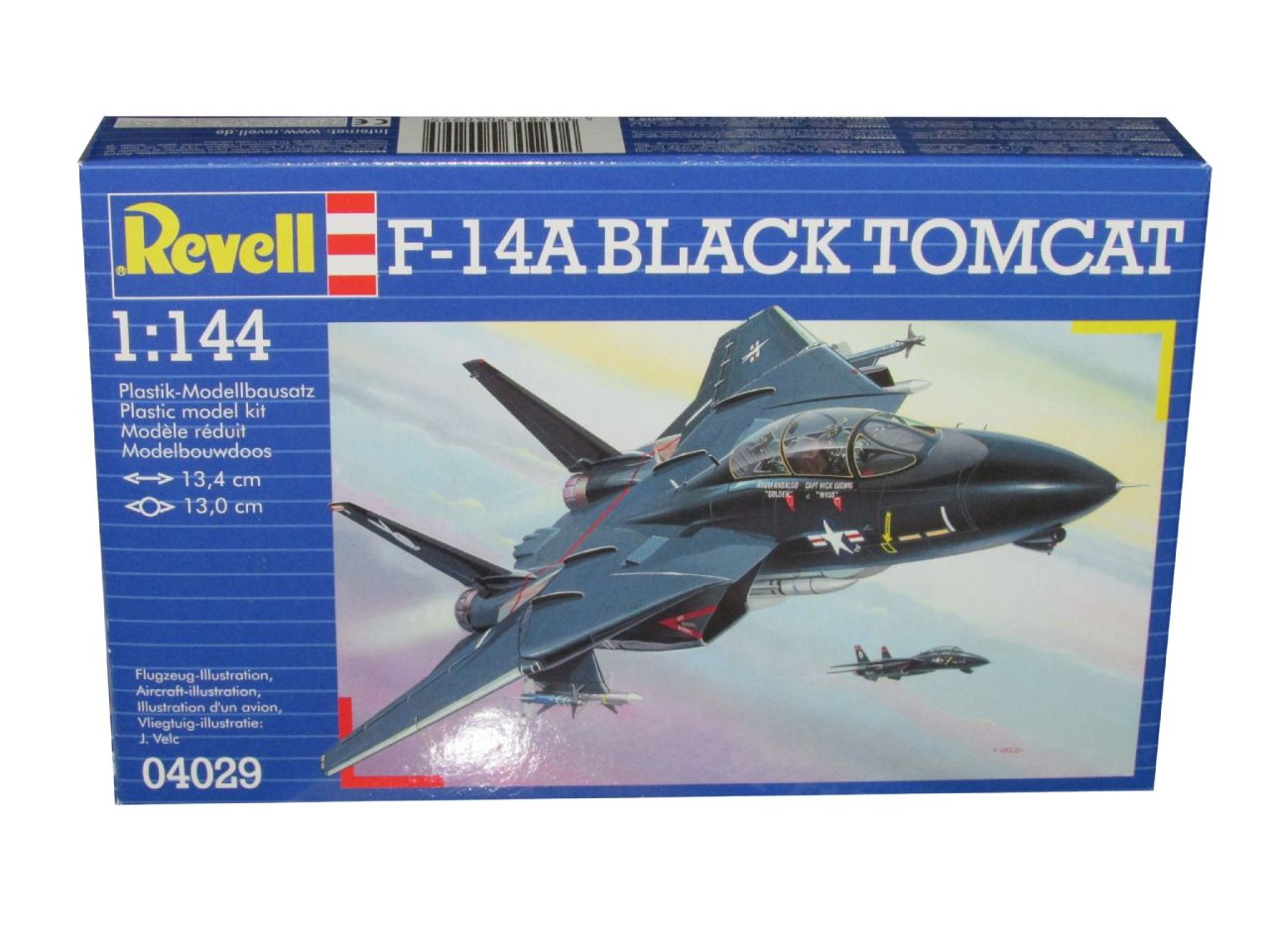 Revell F-14A Tomcat ''Black Bunny''-1:144 Olcek-4029