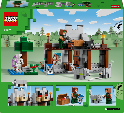 LEGO® Minecraft® Kurt Kalesi 21261 Oyun Seti 21261