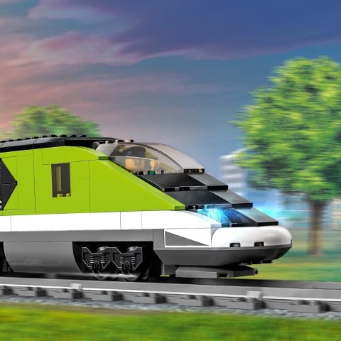 LEGO® City Ekspres Yolcu Treni 60337 - 7 Yaş ve Üzeri Çocuklar için Powered Up Teknolojili Oyuncak Tren Yapım Seti (764 Parça)