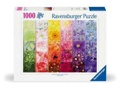 1000 Parça Puzzle Çiçek Paleti
