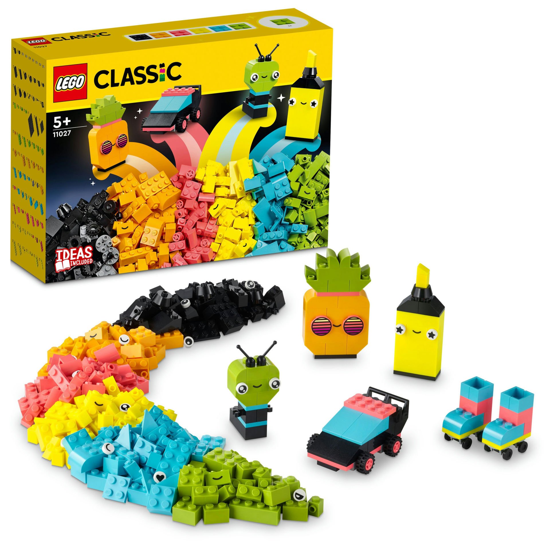 【2005～2008年SET】NOAH バトル・レヴォリューション 4本セット LEGO® Classic Yaratıcı Neon Eğlence 11027
