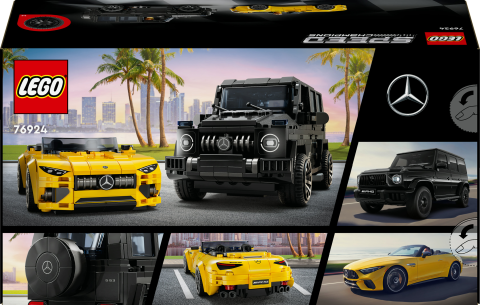 LEGO® Speed Champions Mercedes-AMG G 63 & Mercedes-AMG SL 63 76924