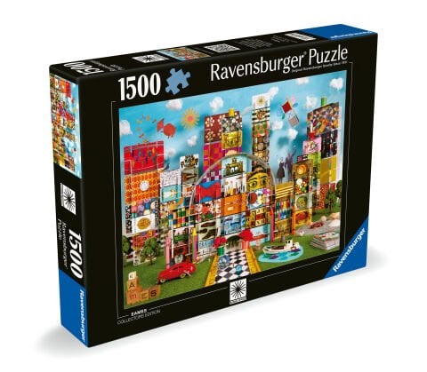 1500 Parça Puzzle Eames Kart Evi Fantastik