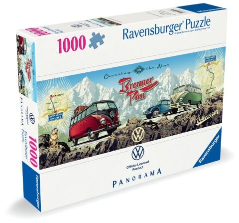 1000 Parça Panaroma Puzzle VW