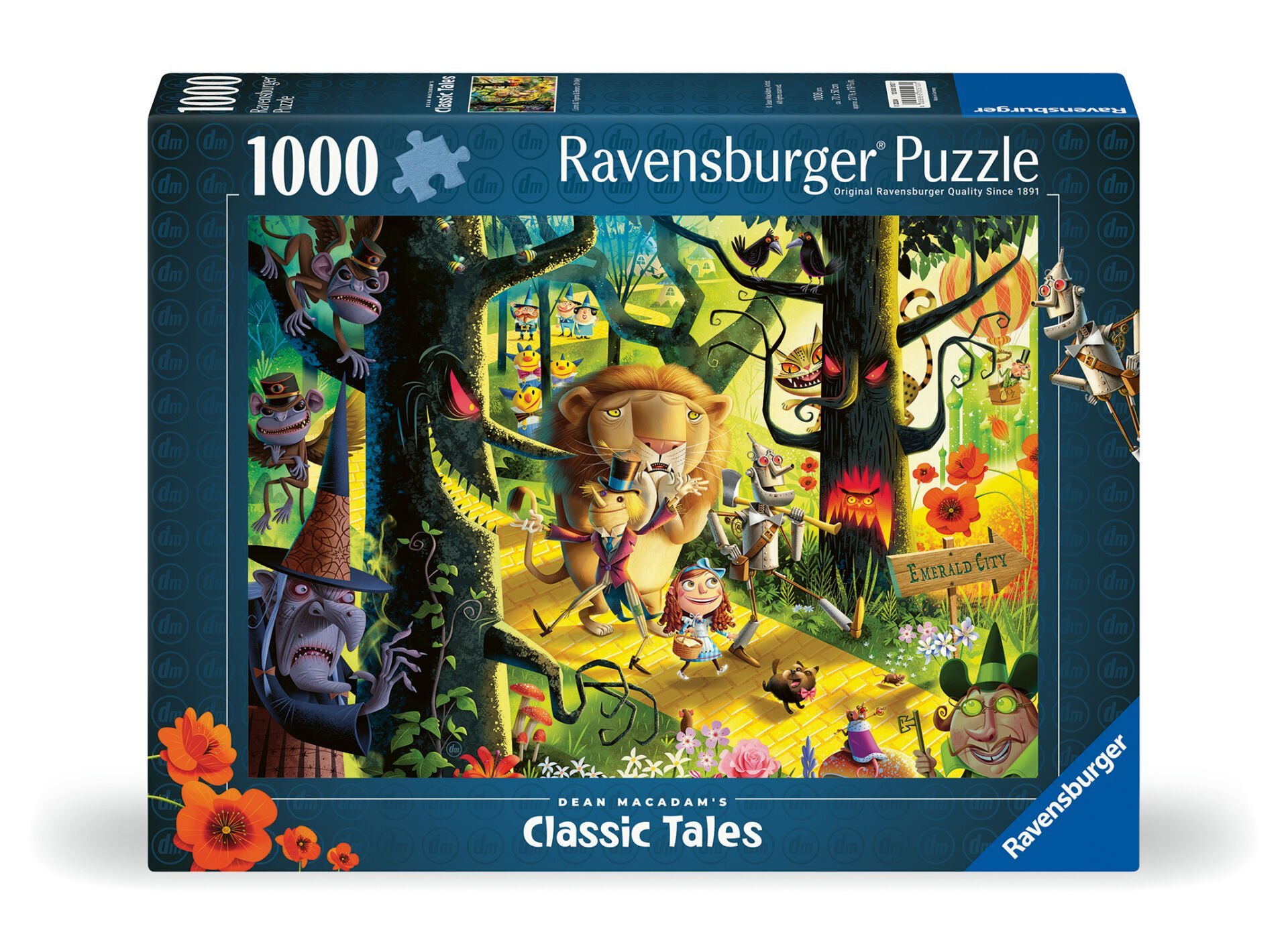 1000 Parça Puzzle Oz Büyücüsü