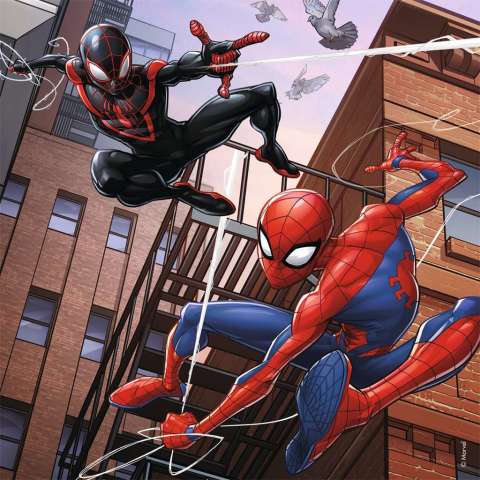 3x49p Puzzle Spiderman