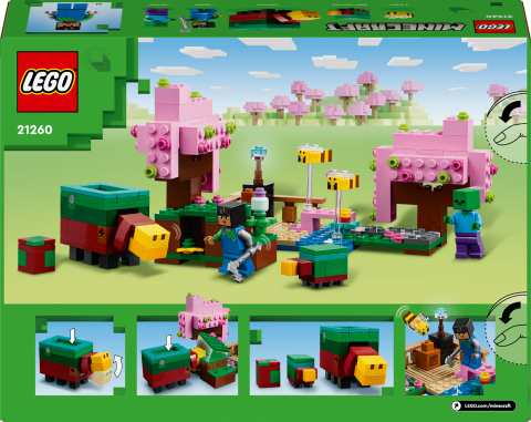 LEGO® Minecraft® Kiraz Çiçeği Bahçesi Oyuncağı 21260