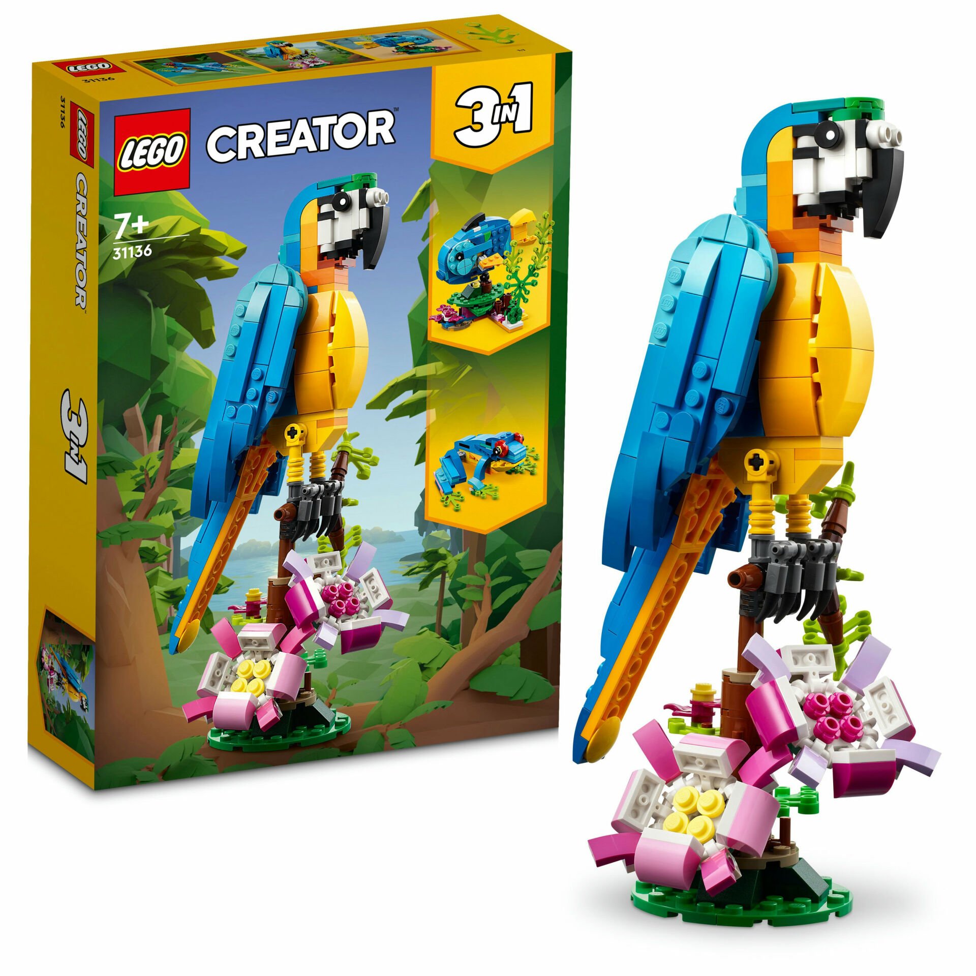LEGO® Creator Egzotik Papağan 31136