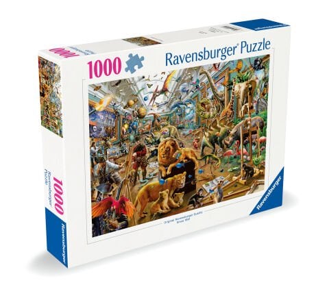 1000 Parça Puzzle Müzede Kaos