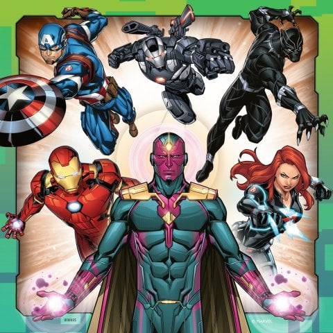 Ravensburger 3x49 Parçalı Puzzle Avengers-080403