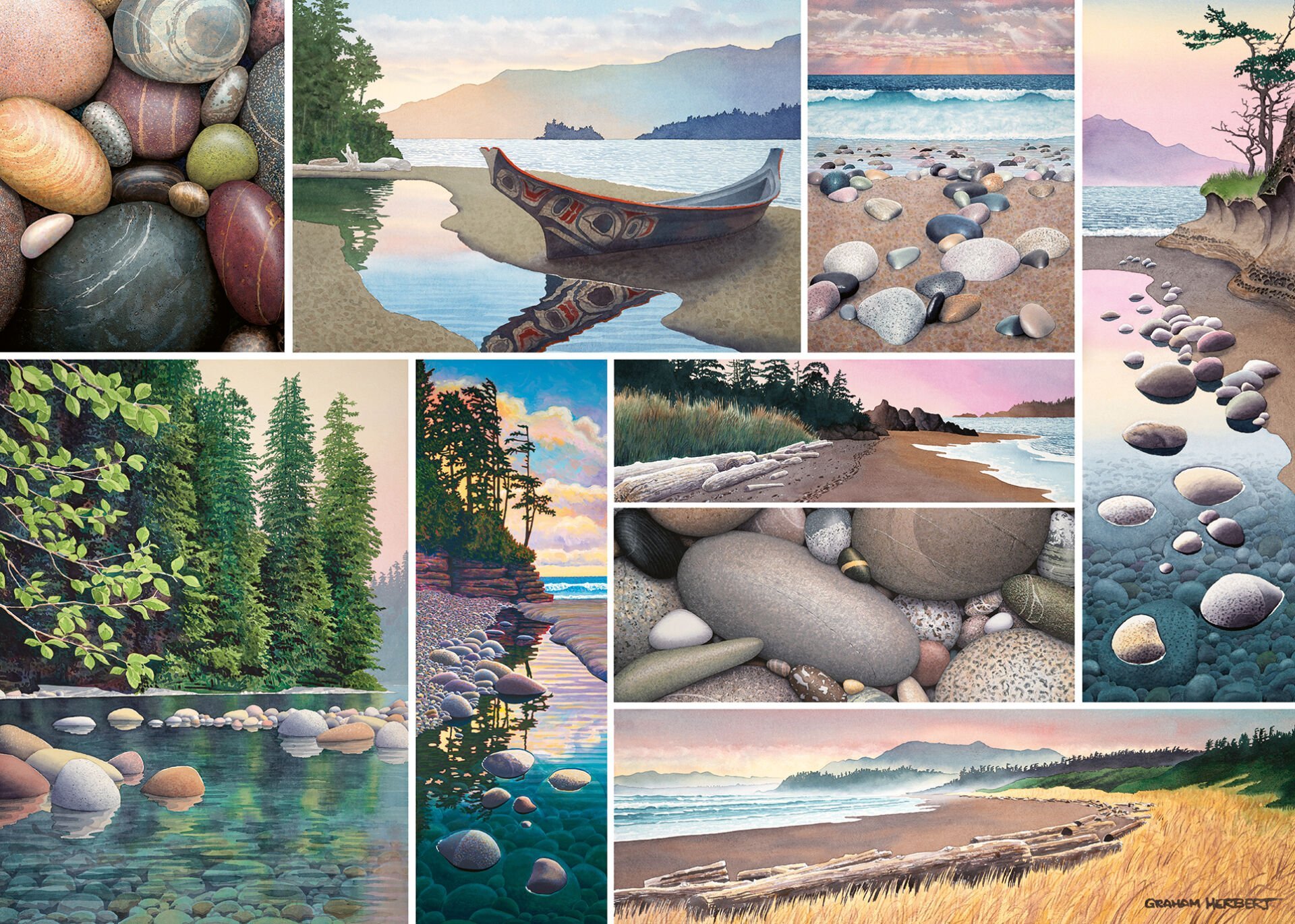 1000 Parça Puzzle Sakin Sahil