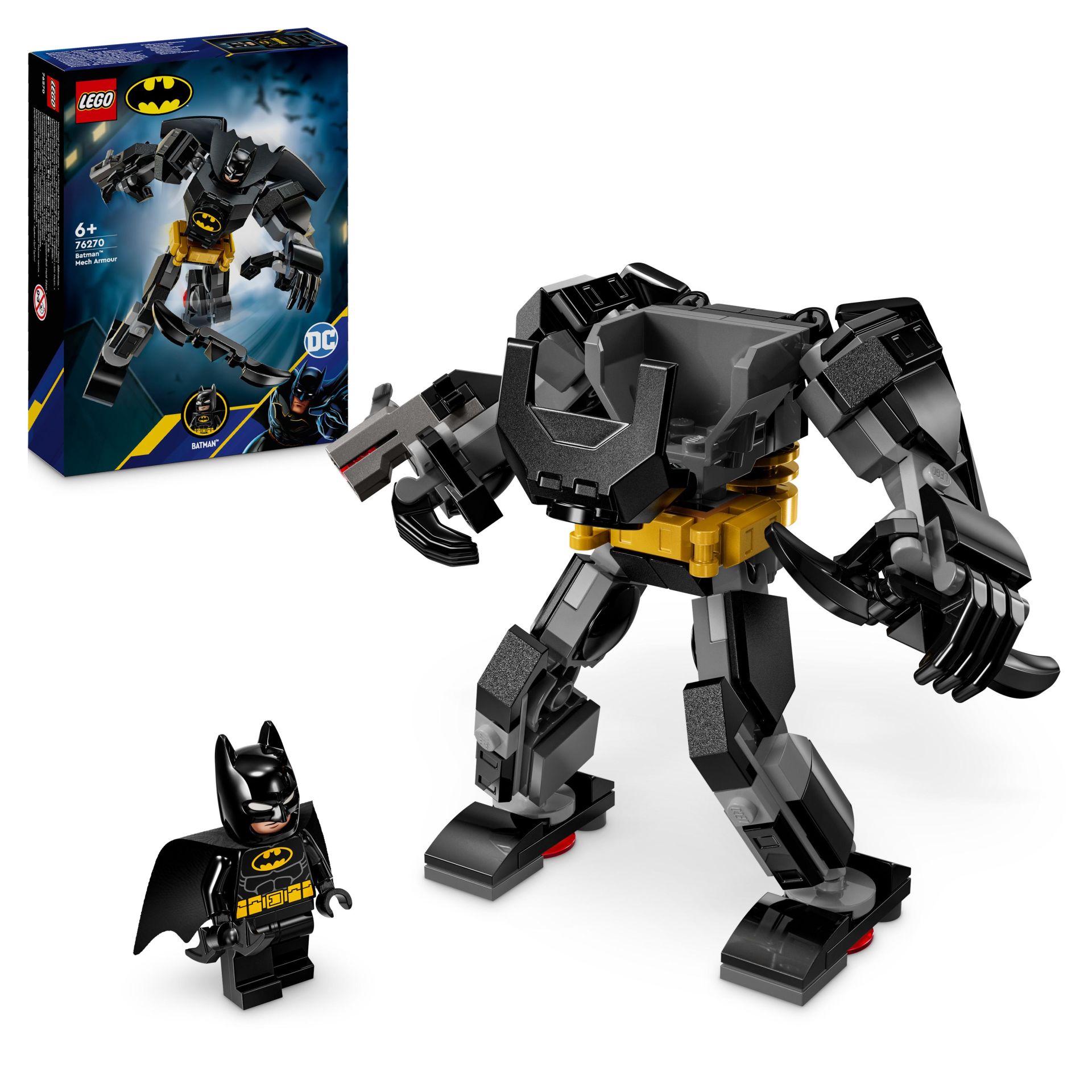 LEGO® DC Batman™: Batman Robot Zırhı Süper Kahraman Oyuncağı 76270