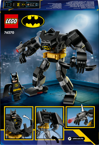 LEGO® DC Batman™: Batman Robot Zırhı Süper Kahraman Oyuncağı 76270