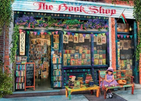1000p Puzzle Kitapçı