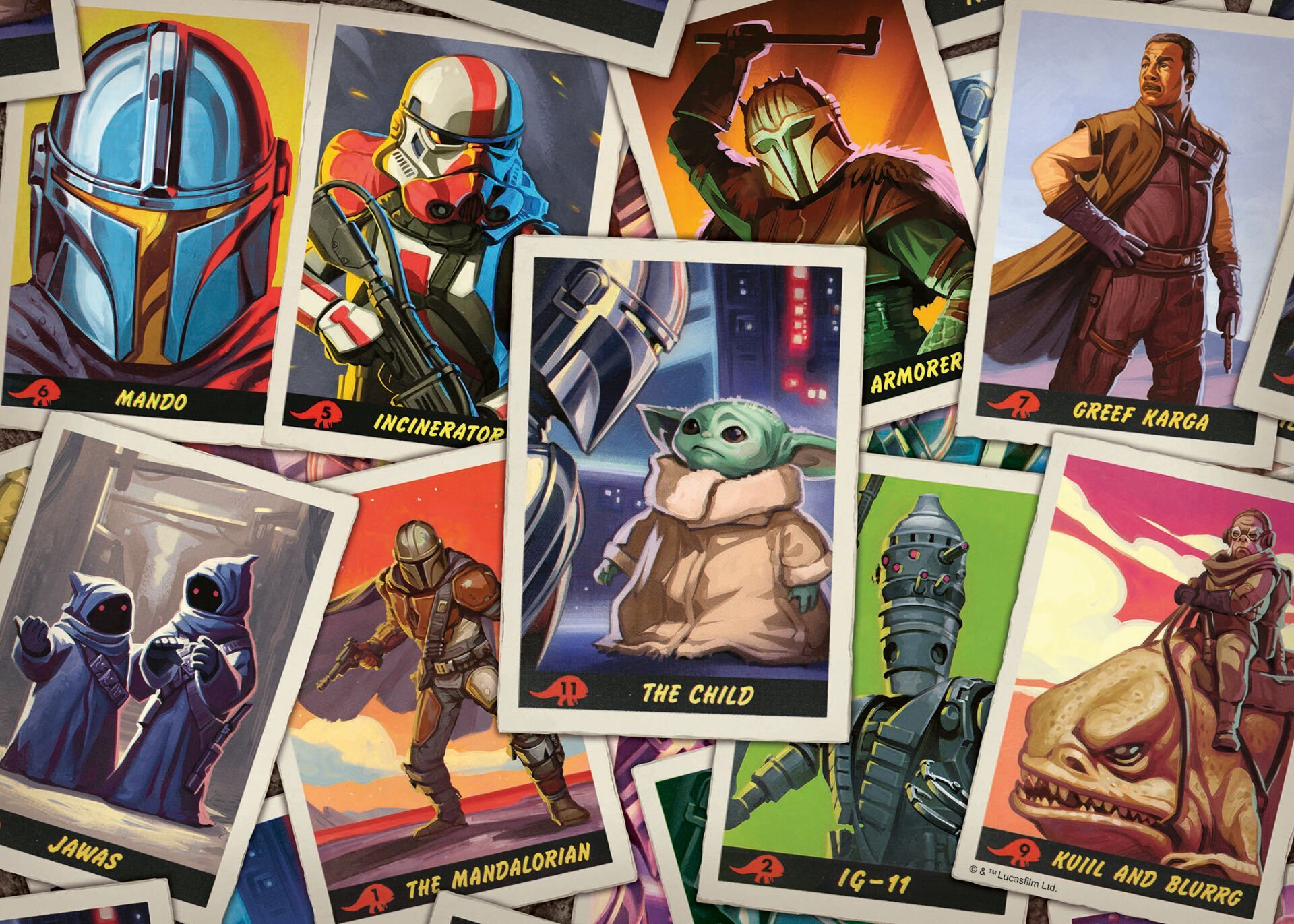 1000p Puzzle Star Wars Mandalorian