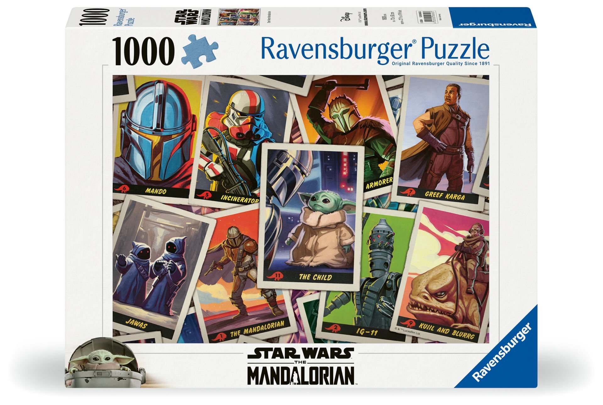 1000 Parça Puzzle Star Wars Mandalorian