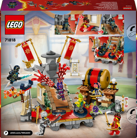 LEGO® NINJAGO® Turnuva Savaş Arenası Oyun Seti 71818