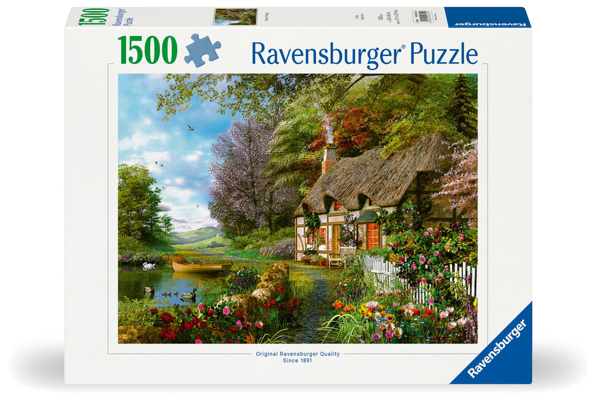 1500 Parça Puzzle Köy Evi
